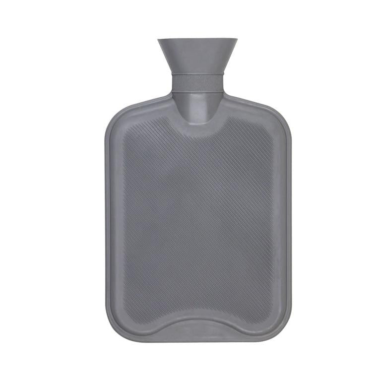 2L Grey Hot Water Bottle