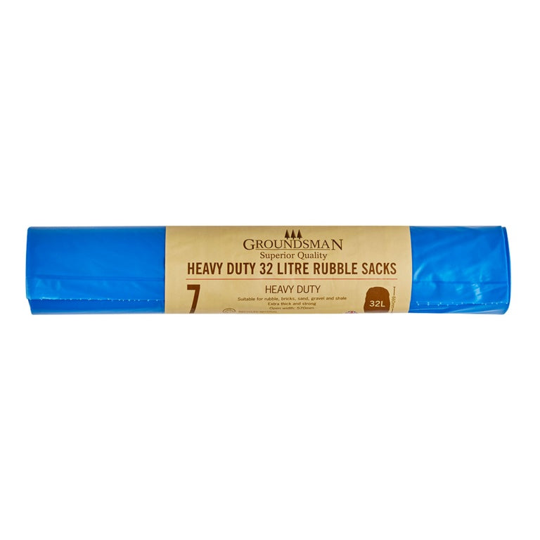 Groundsman Heavy Duty Rubble Sacks 7pk