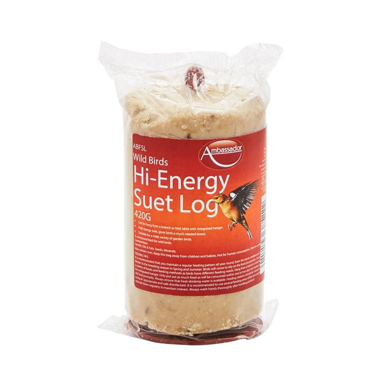 Suet Log With Hanger Bird Feed 420g