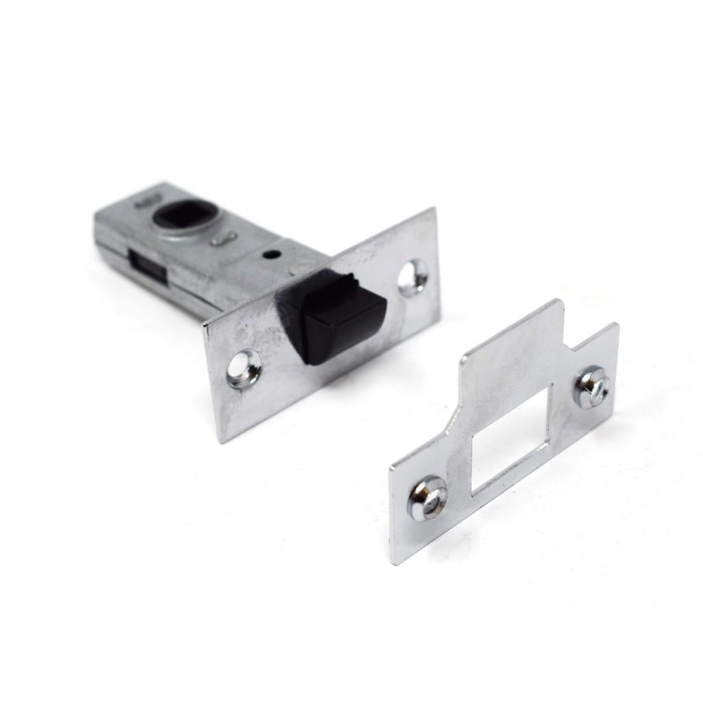 Yale Essentials Internal Door Tubular Latch Chrome 64mm