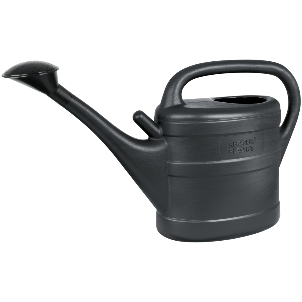 10L Recycled Plastic Grey Watering Can