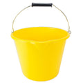 Yellow Builders Bucket 14l