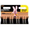 Duracell Plus Power AA Special Offer Pack 8 Pack
