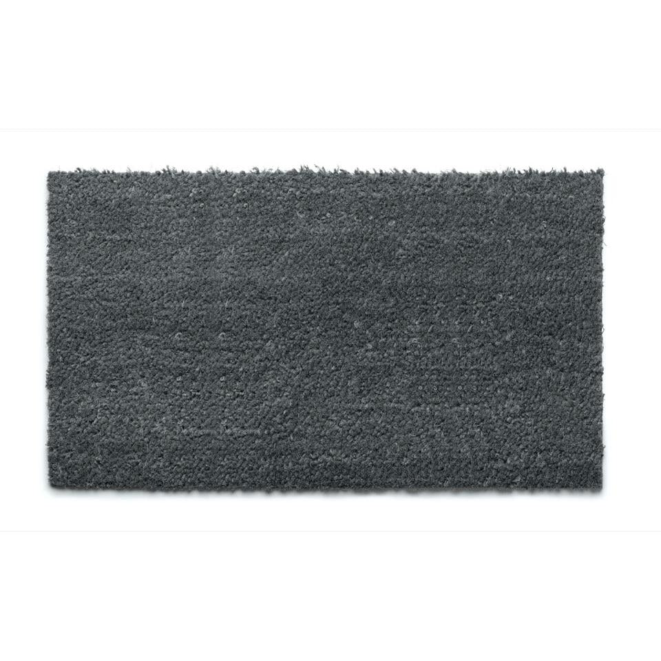 Grey Coco PVC Backed Door Mat