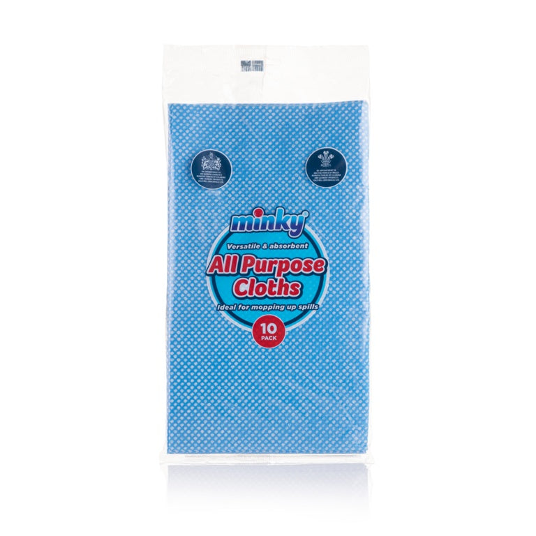 Minky All Purpose Cloth Pack Of 10