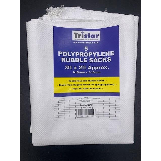 Tristar Strong Woven Rubble Sacks