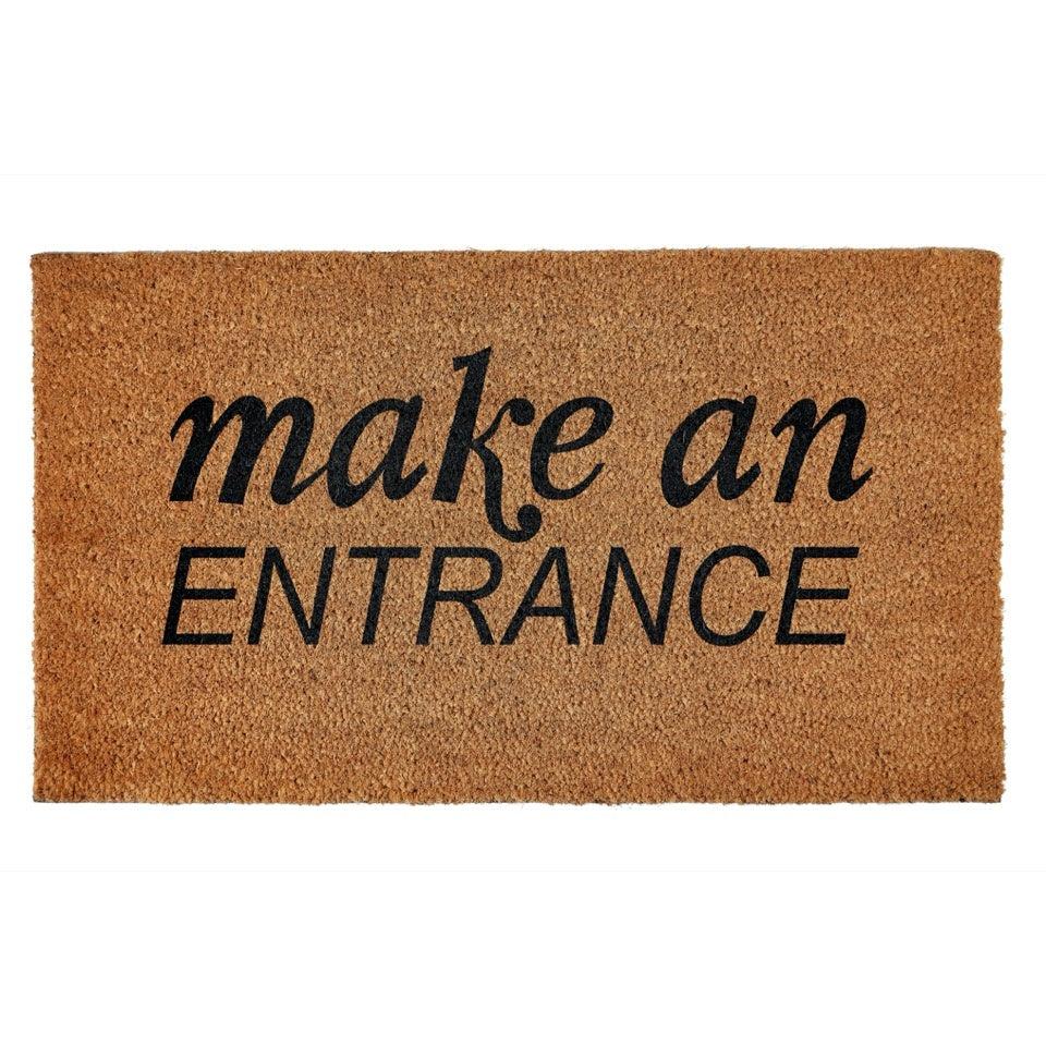 Make An Entrance Door Mat