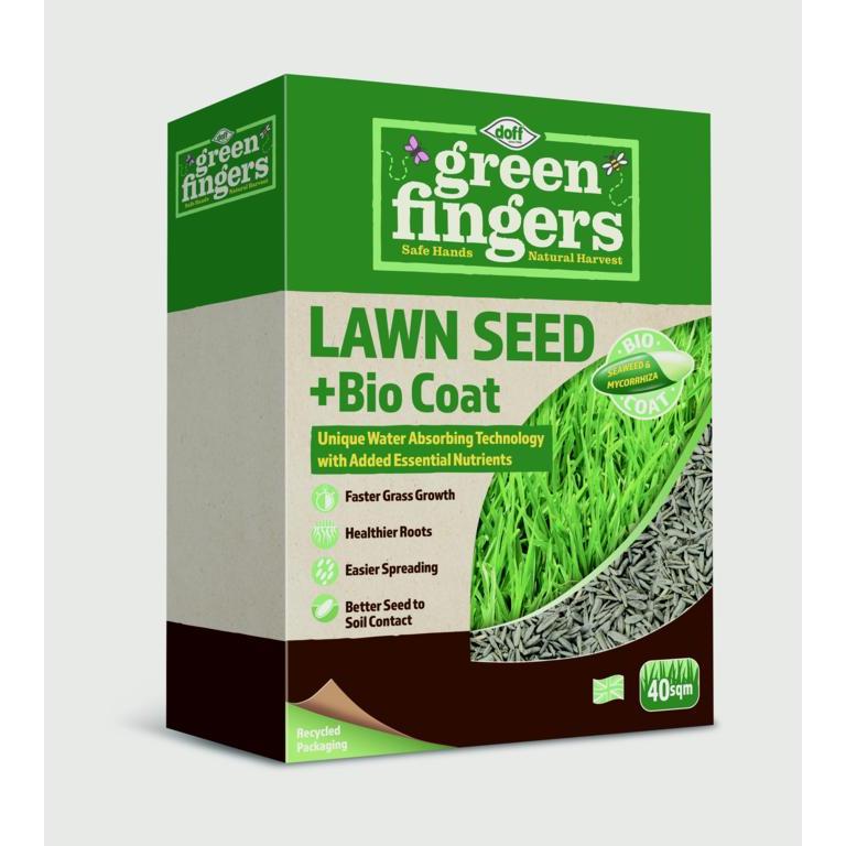 Green Fingers Lawn Seed Bio Coat