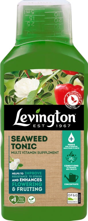Levington Seaweed Tonic Vegan Plant Food 800ml