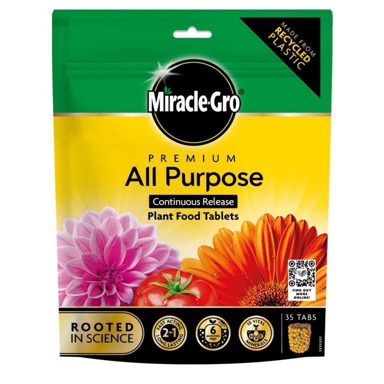 Miracle Gro All Purpose Continuous Release Plant Food Tablets