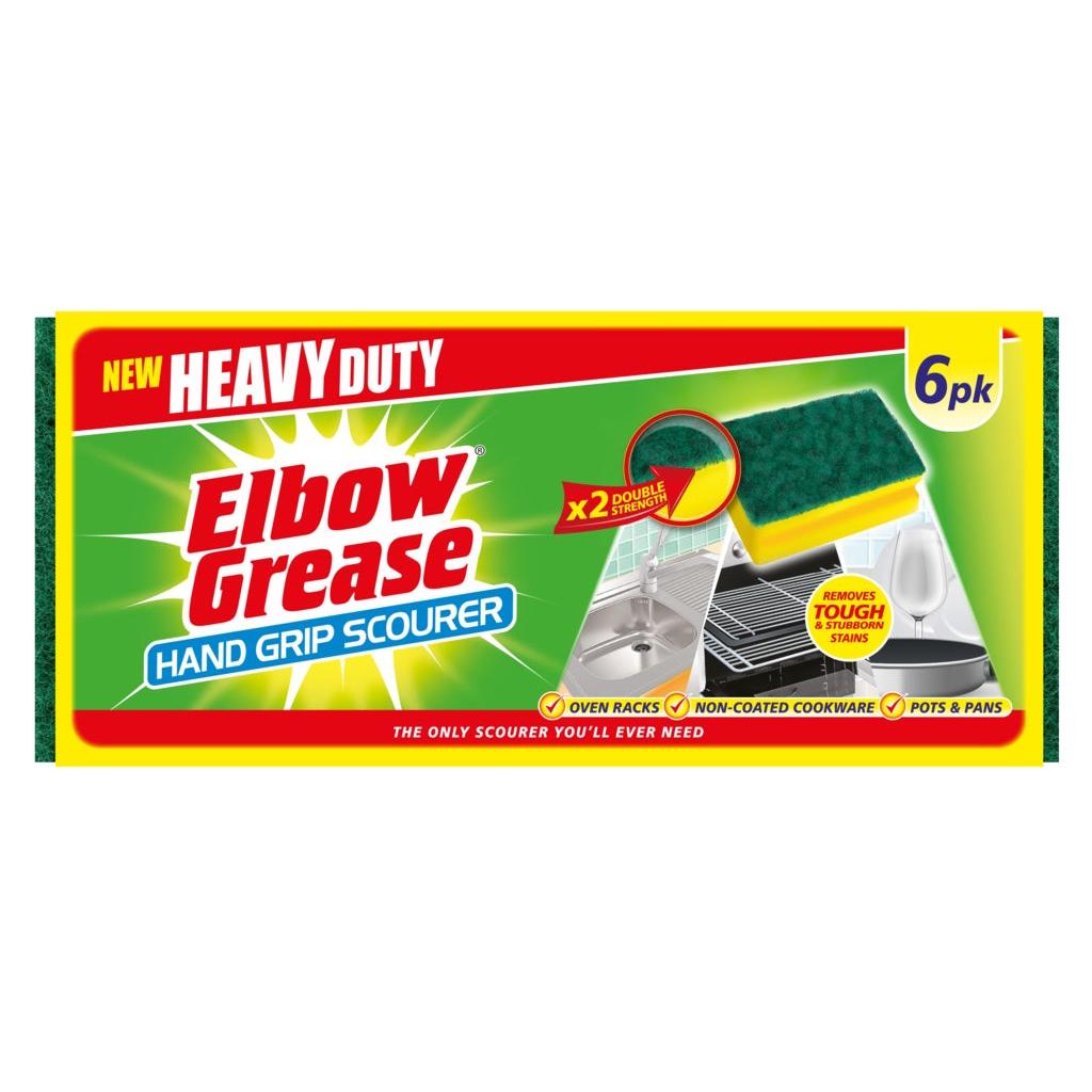 Elbow Grease Heavy Duty Kitchen Scourer 6Pk