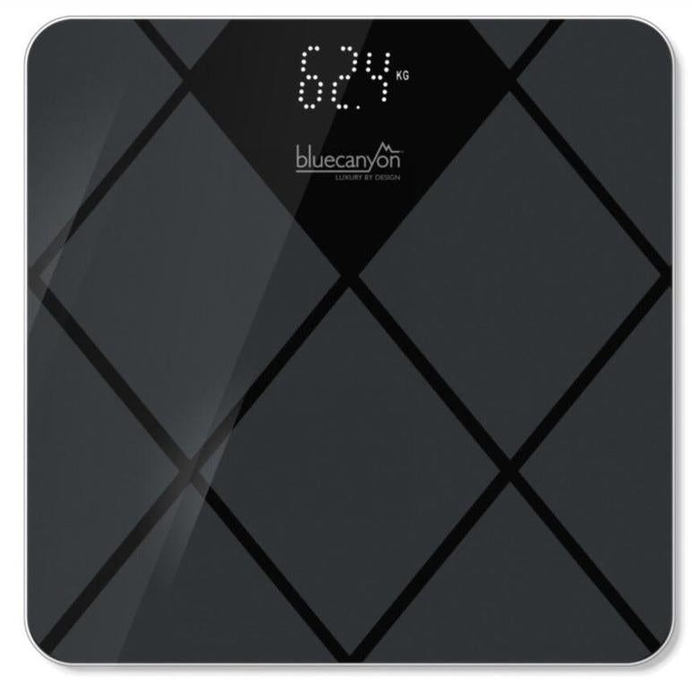 Blue Canyon Diamond Design White Display Digital Scale