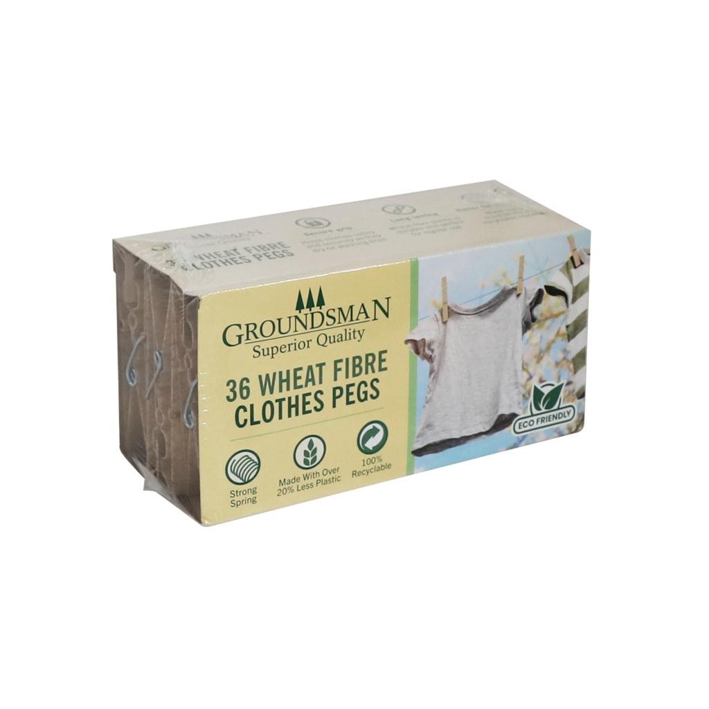 Groundsman Eco Friendly Wheat Fibre Clothes Pegs