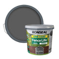 Ronseal Charcoal Grey One Coat Fence Life 5L