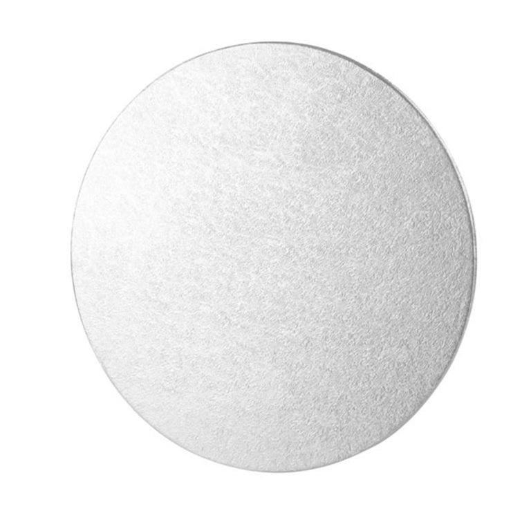 Round Silver Cake Board 3mm