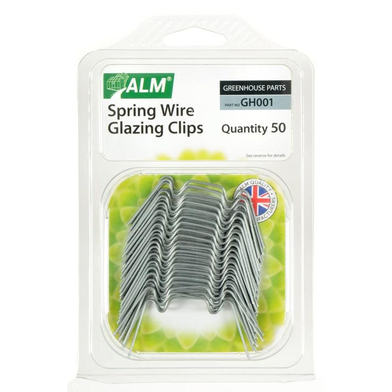 ALM Greenhouse Spring Wire Glazing Clips