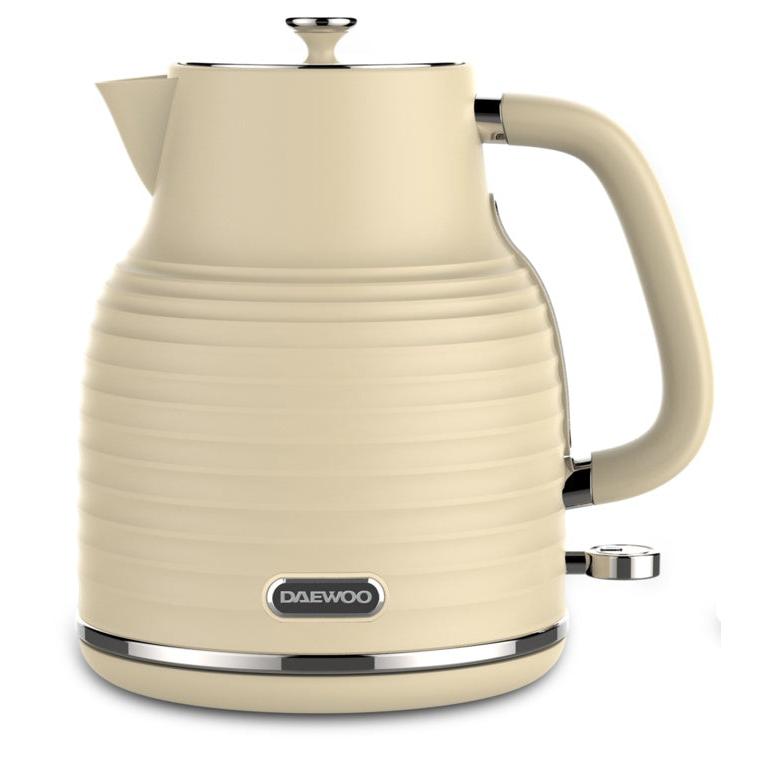 Daewoo Sienna Cream 1.7L Jug Kettle 3kw