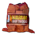Warm Softwood Log For Burning
