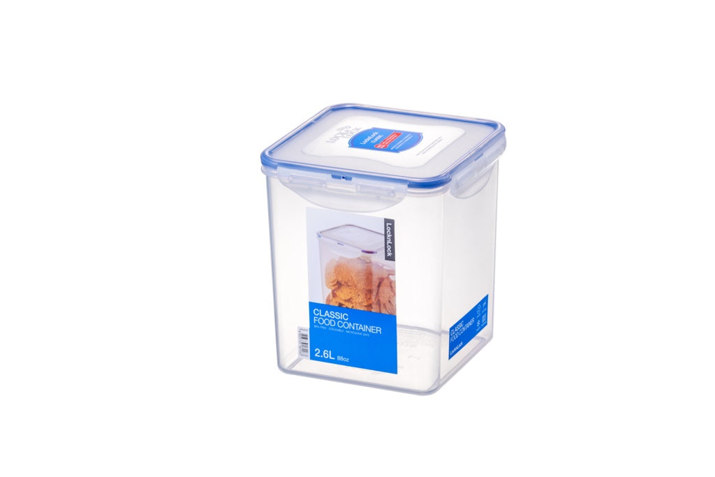Lock & Lock Classic Square Food Container 2.6l