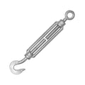 Wire/Chain Turnbuckle Zp