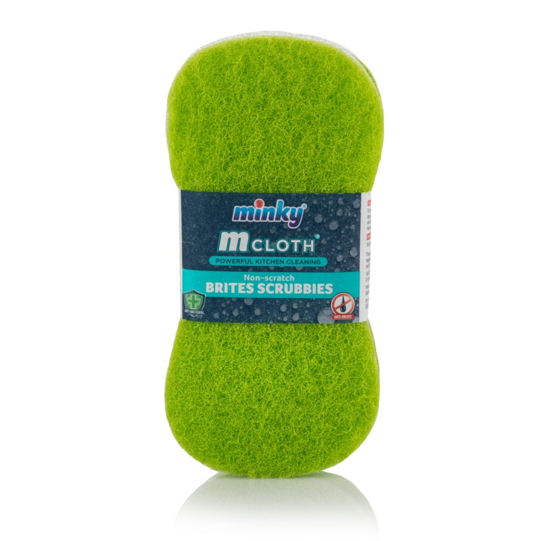 Minky Brites Scrubbies Anti Bac Kitchen Scrubbing Pads