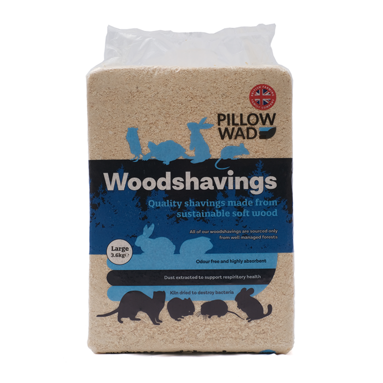 Pillow Wad Large Wood Shavings For Pets 3.6kg