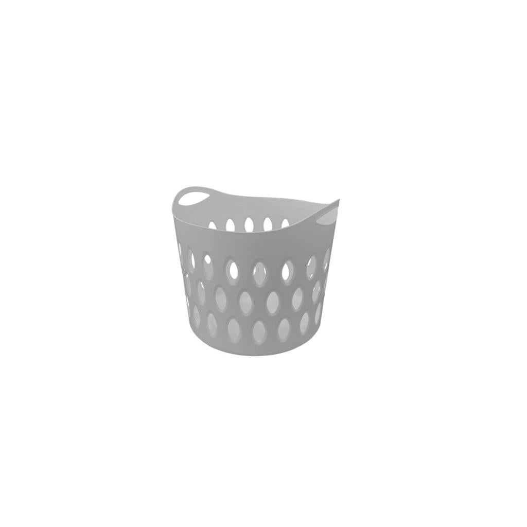 Small Flexi Grey Laundry Basket