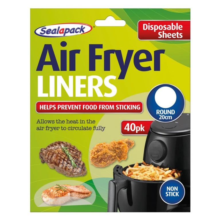 Sealpack Disposable Air Fryer Liner Round 40pk