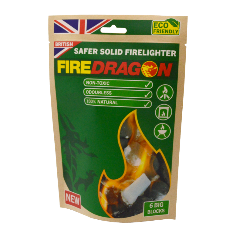 Fire Dragon Firelighter Blocks