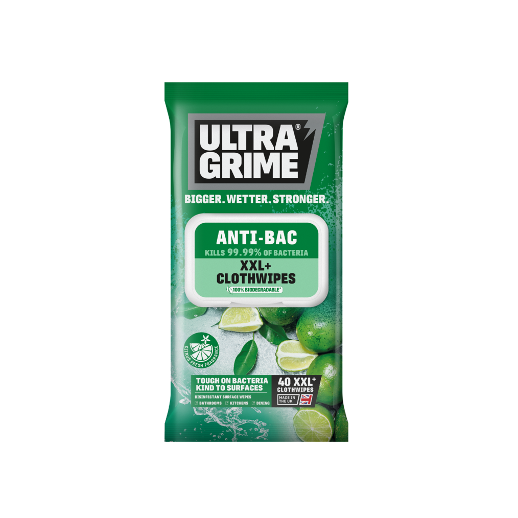 Ultra Grime Anti-Bac Cloth Wipes XXL