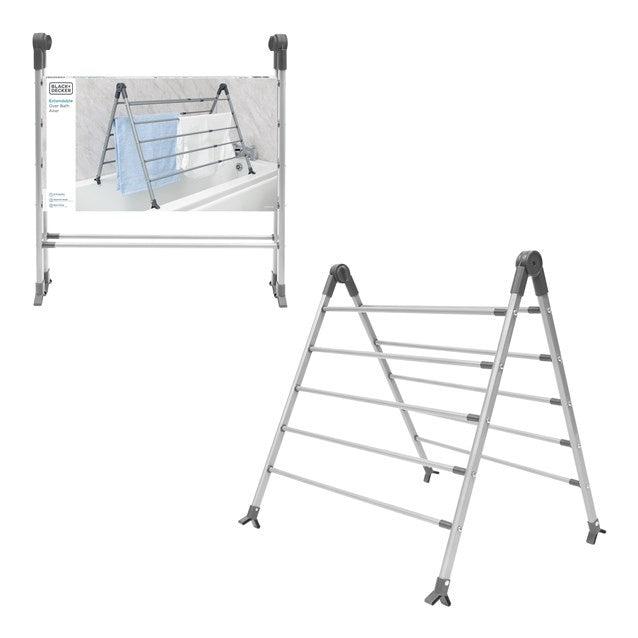 Black & Decker Over Bath Extending Airer Grey