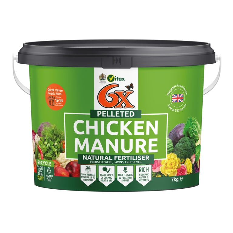 Vitox Pelleted Chicken Manure 7kg