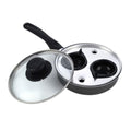 2 Cup Egg Poacher Non Stick Pan