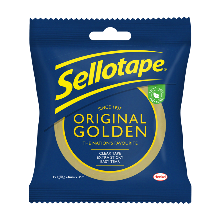 Original Sellotape Golden Sticky Tape