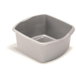 Addis Metallic Rectangular Washing Up Bowl Small 8L