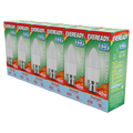 Eveready LED Light Bulb BC Candle B22 Pack 6