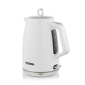 White Textured Jug Rapid Boil Kettle