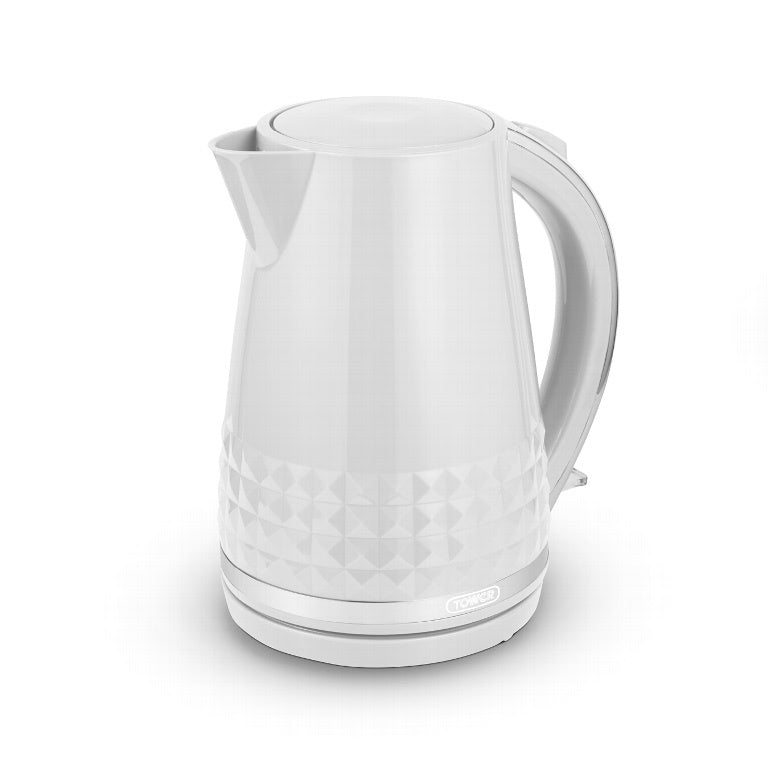 Solataire White Kettle 3kw