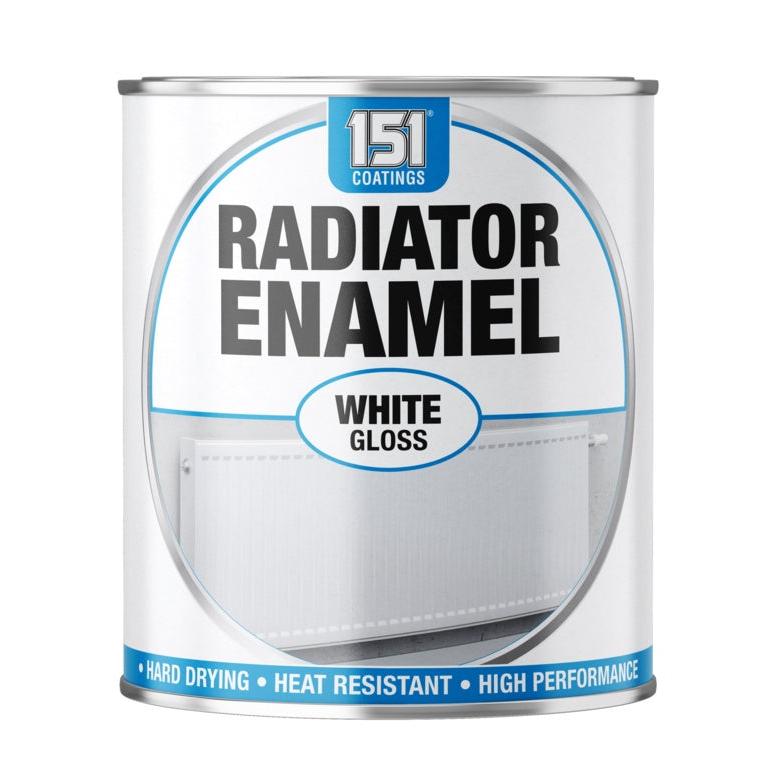 151 Coatings Radiator Enamel White Gloss 300ml