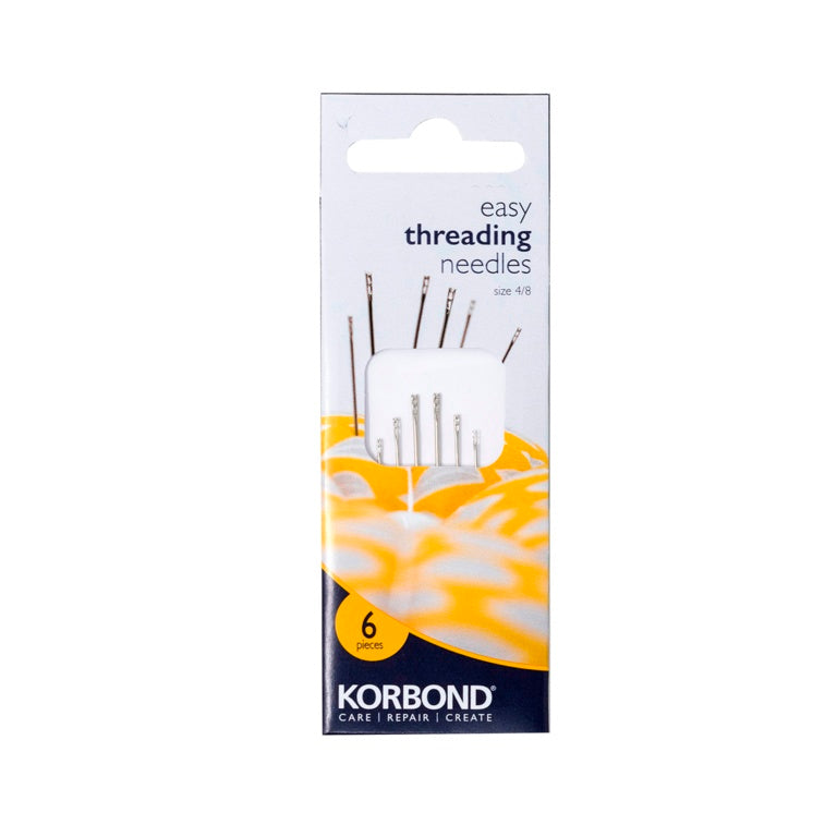Korbond Easy Thread Needles 6 Pack