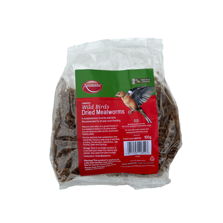 Dried Mealworms 100g