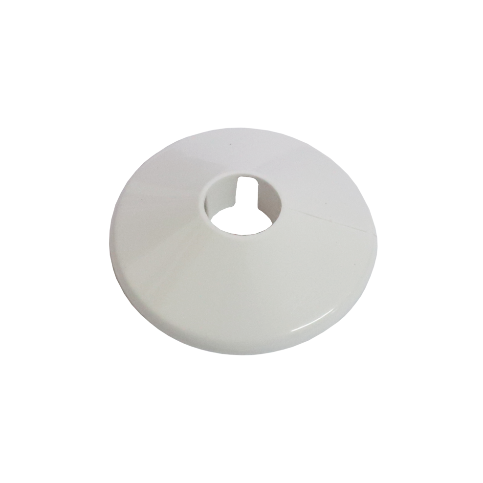 15mm Radiator White Pipe Collar