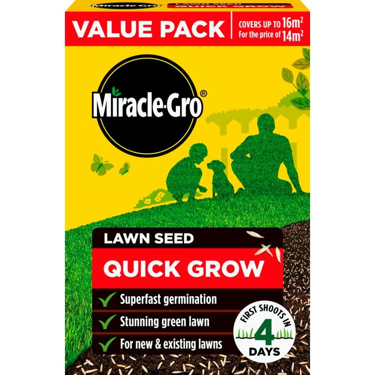 Miracle Gro Quick Grow Lawn Seed