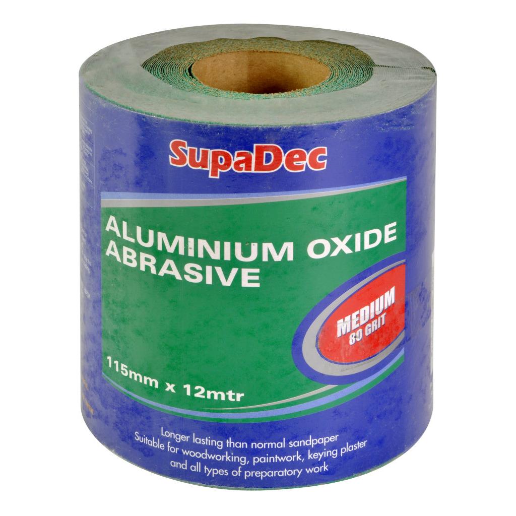 SuoaDec Medium 80 Grit Aluminium Oxide Roll