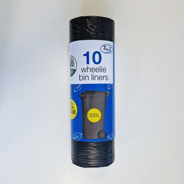 TidyZ Wheelie Bin Liners 10pk 300L
