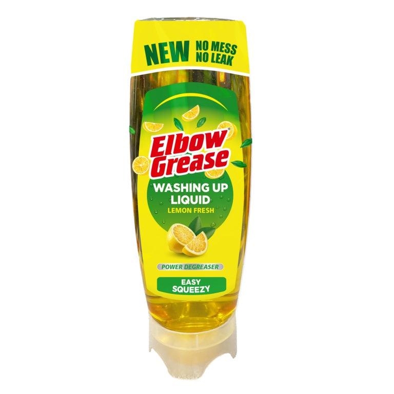 Elbow Grease Lemon Fresh Washing Up Liquid 450ml