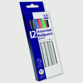 Assorted Ballpoint Pens 12 Pack