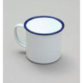 Traditional Enamel White Mug