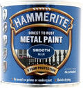 Hammerite Metal Paint Smooth 250ml Smooth Blue