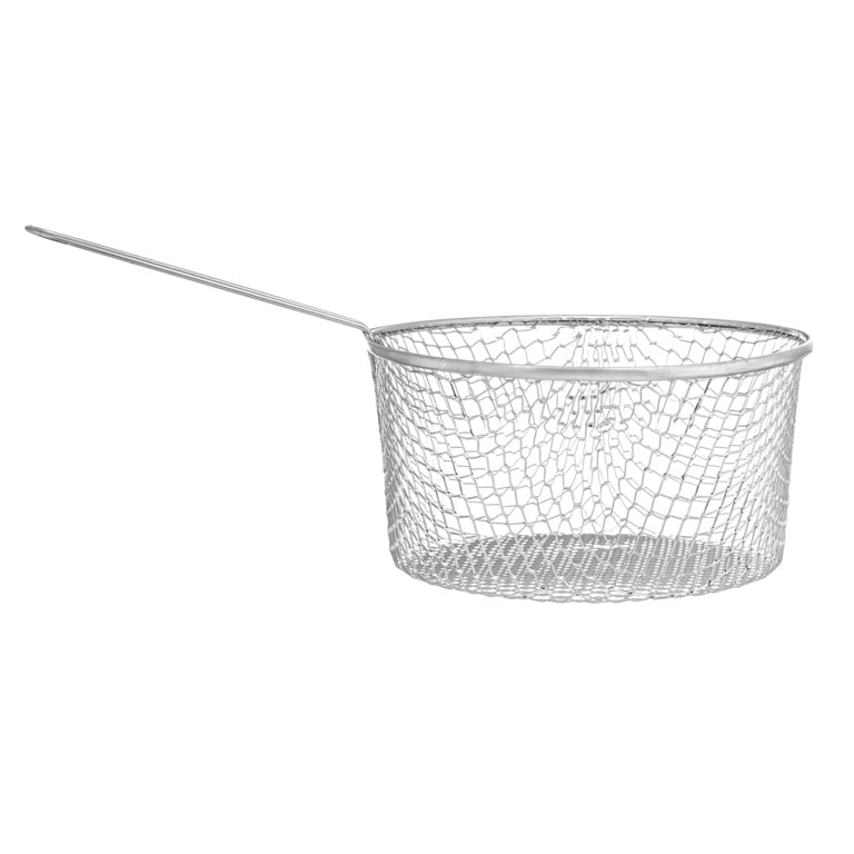 Basiks Long Handed Wire Chip Basket To Fit 8" Pans